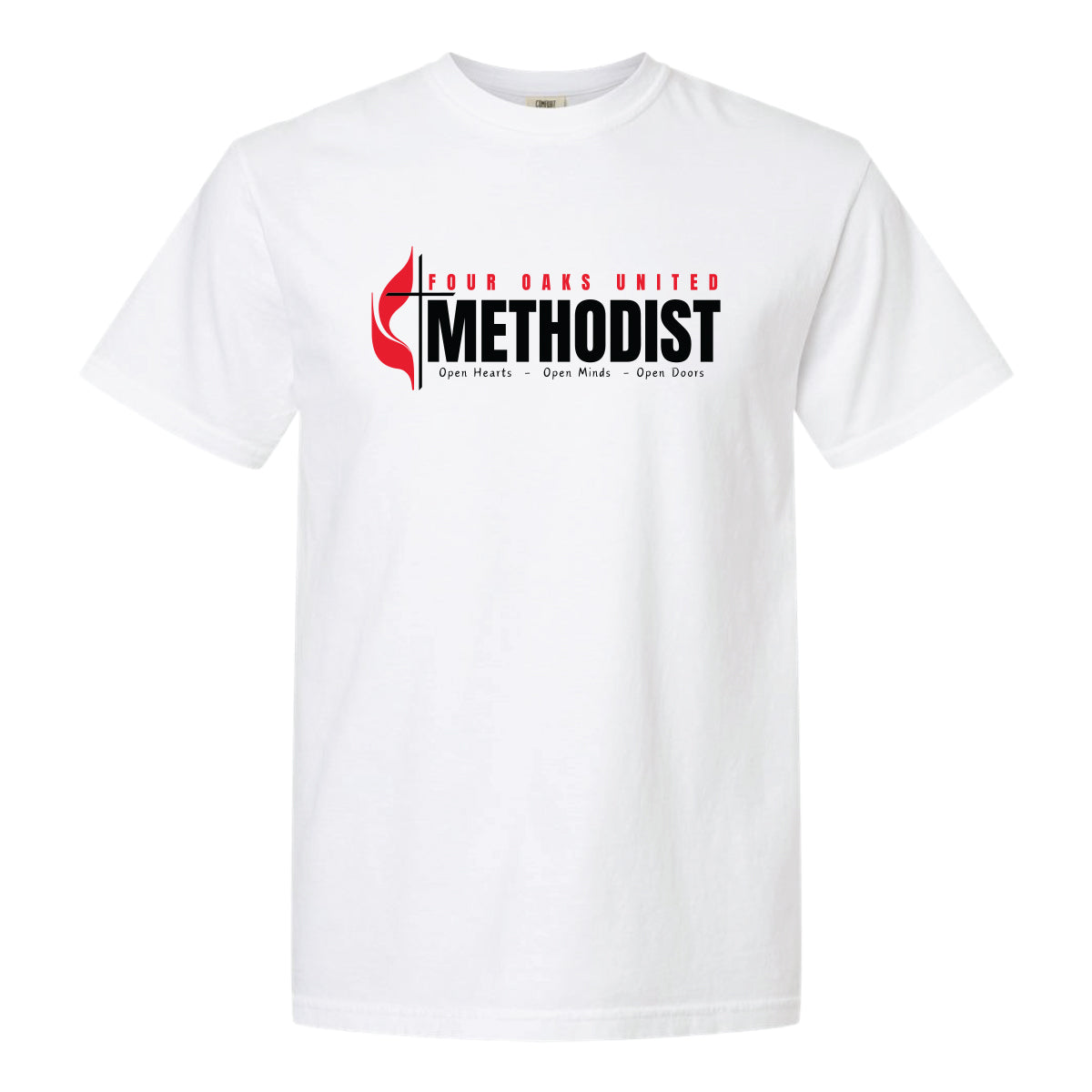 Four Oaks United Methodist Block Text