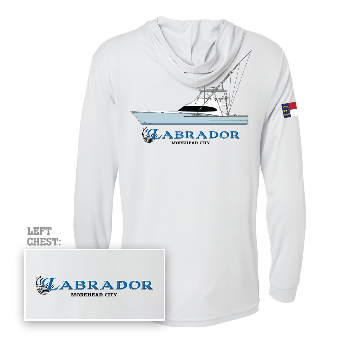 Labrador Performance Hooded Long Sleeve