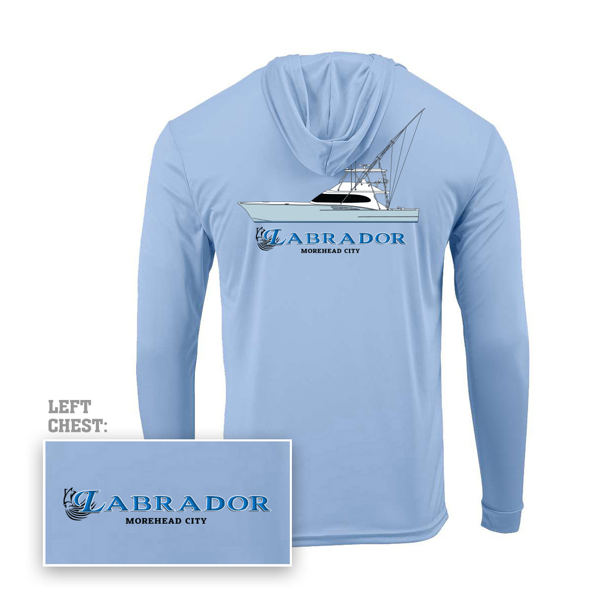 Labrador Youth Performance Hooded Long Sleeve Tee