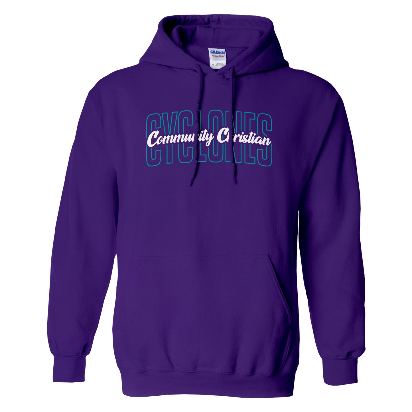 Community Christian Cyclones Arch (Teal)