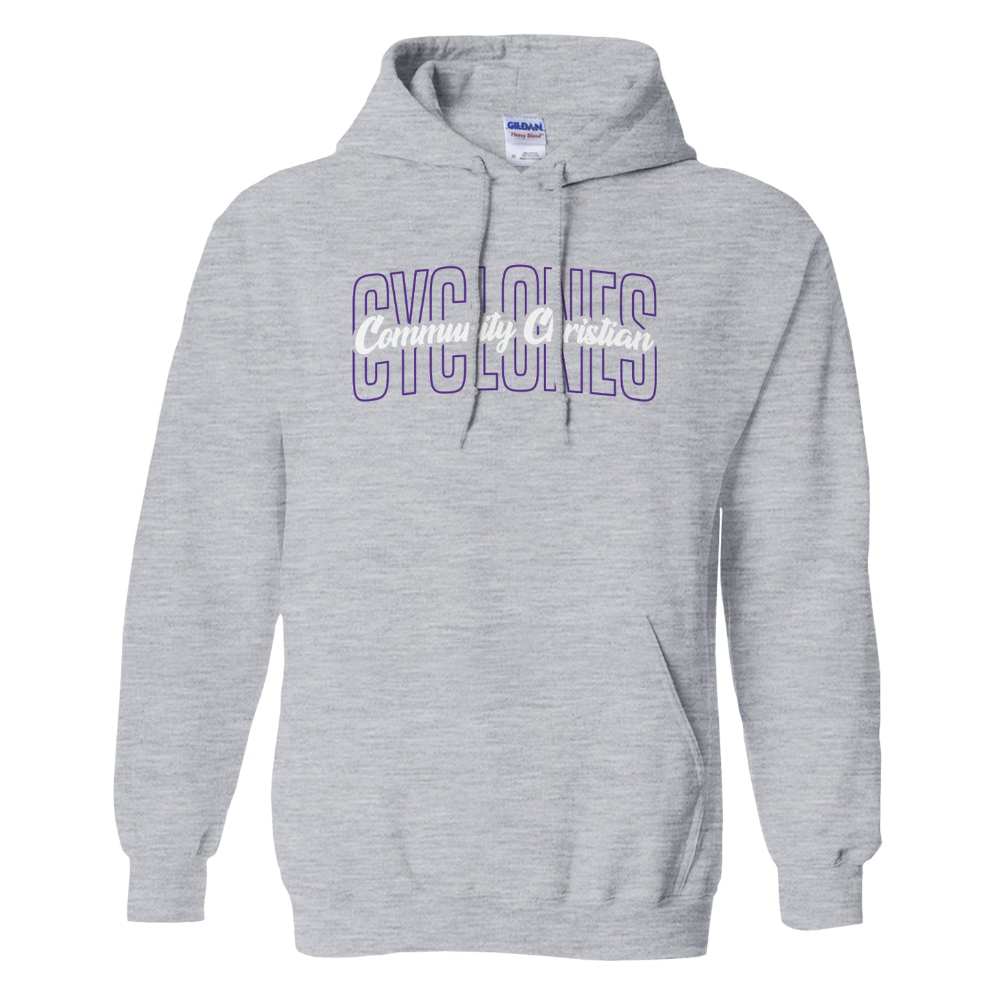 Community Christian Cyclones Arch (Purple)