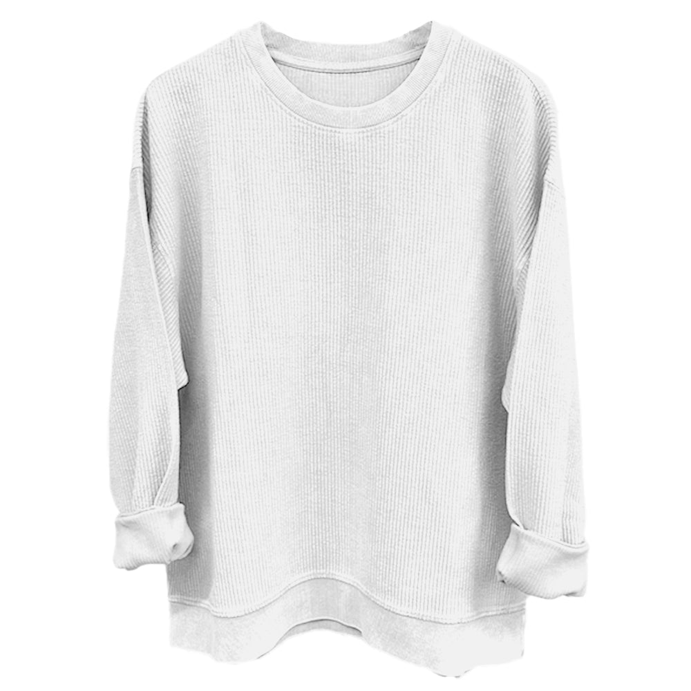 Oversized Corded Crew - 1033CC