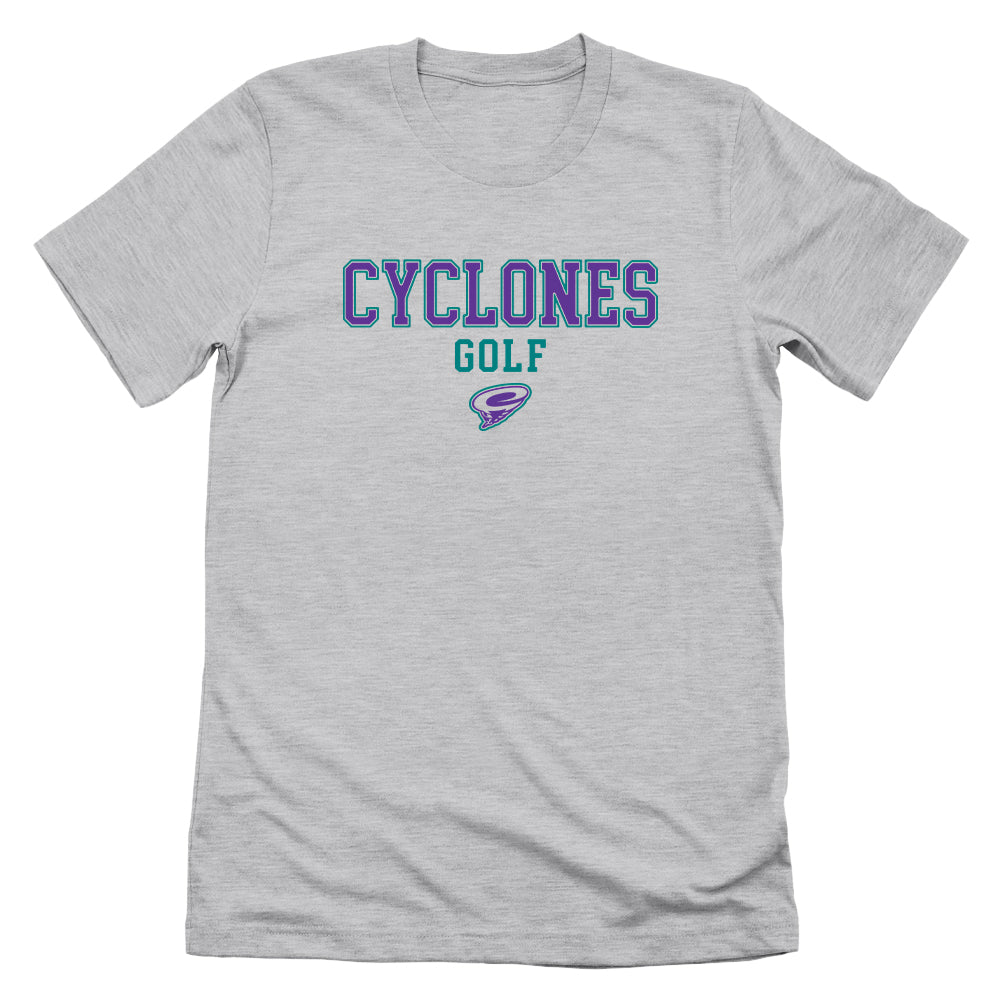 CCS Cyclones Golf - Purple (Front Print)