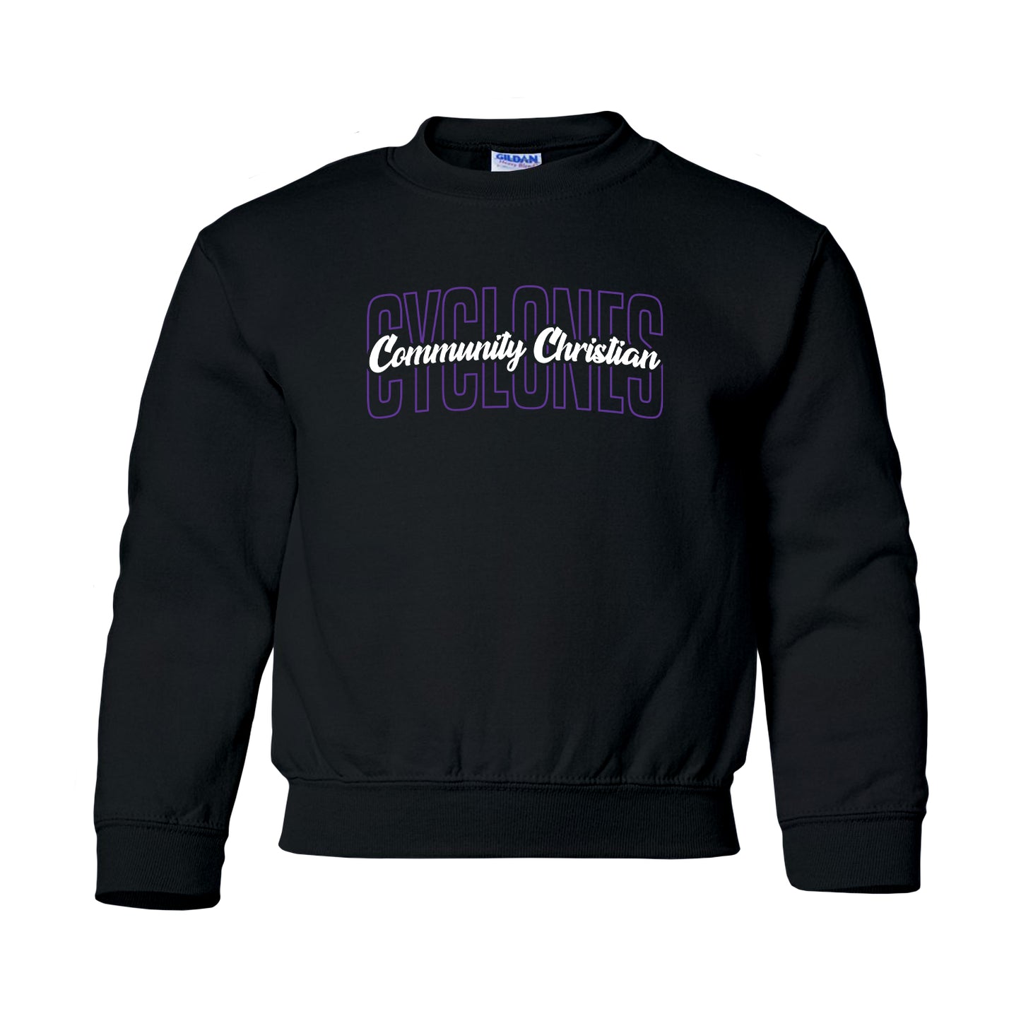 YOUTH - Community Christian Cyclones Arch (Purple)