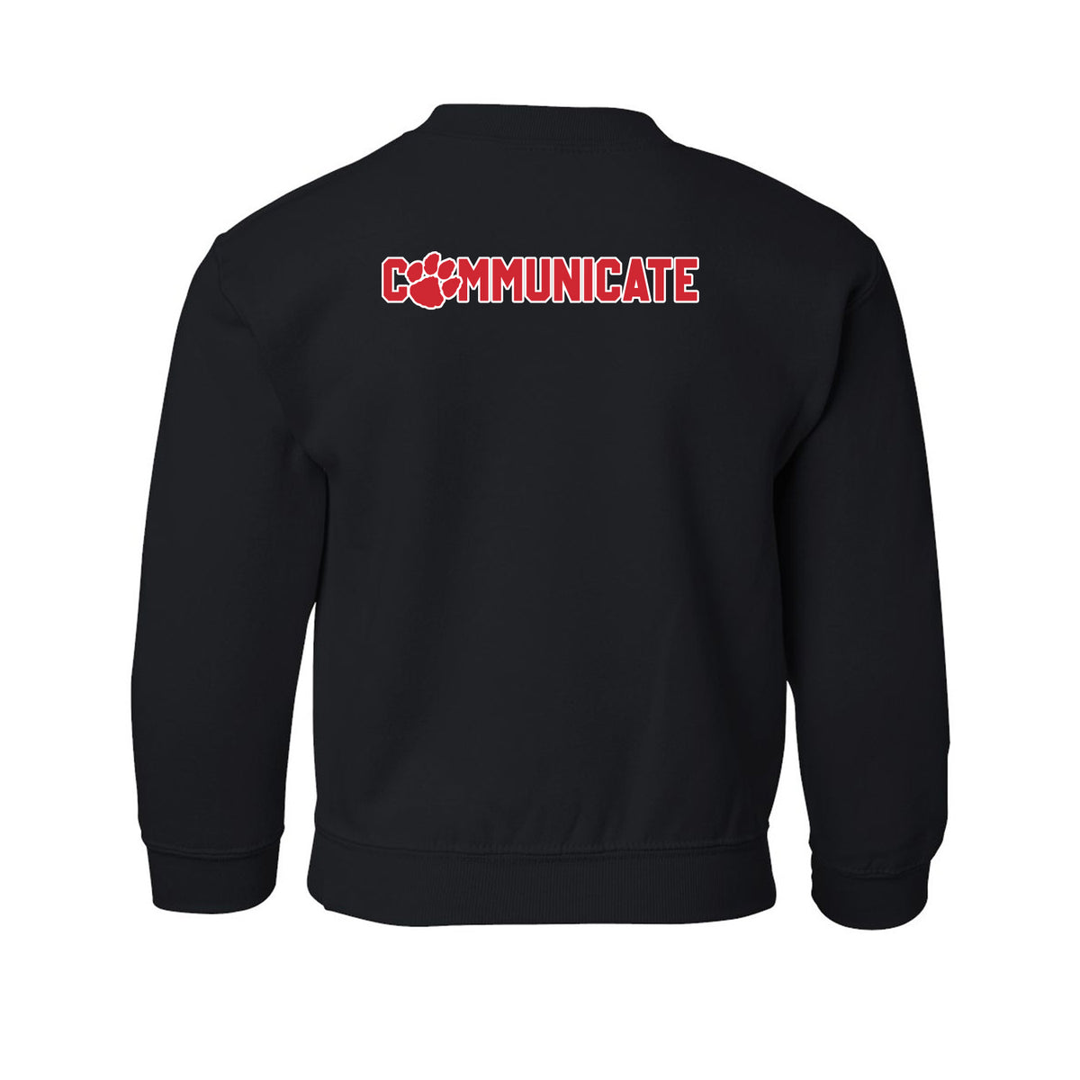 North Johnston Volleyball Black (Kids - Front + Back Print)