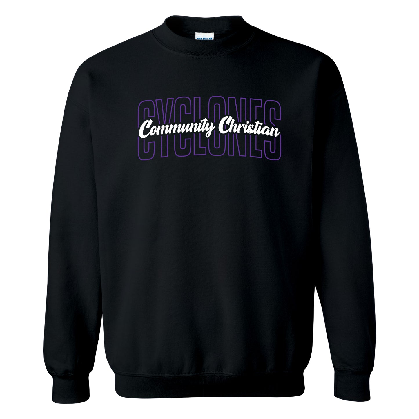 Community Christian Cyclones Arch (Purple)