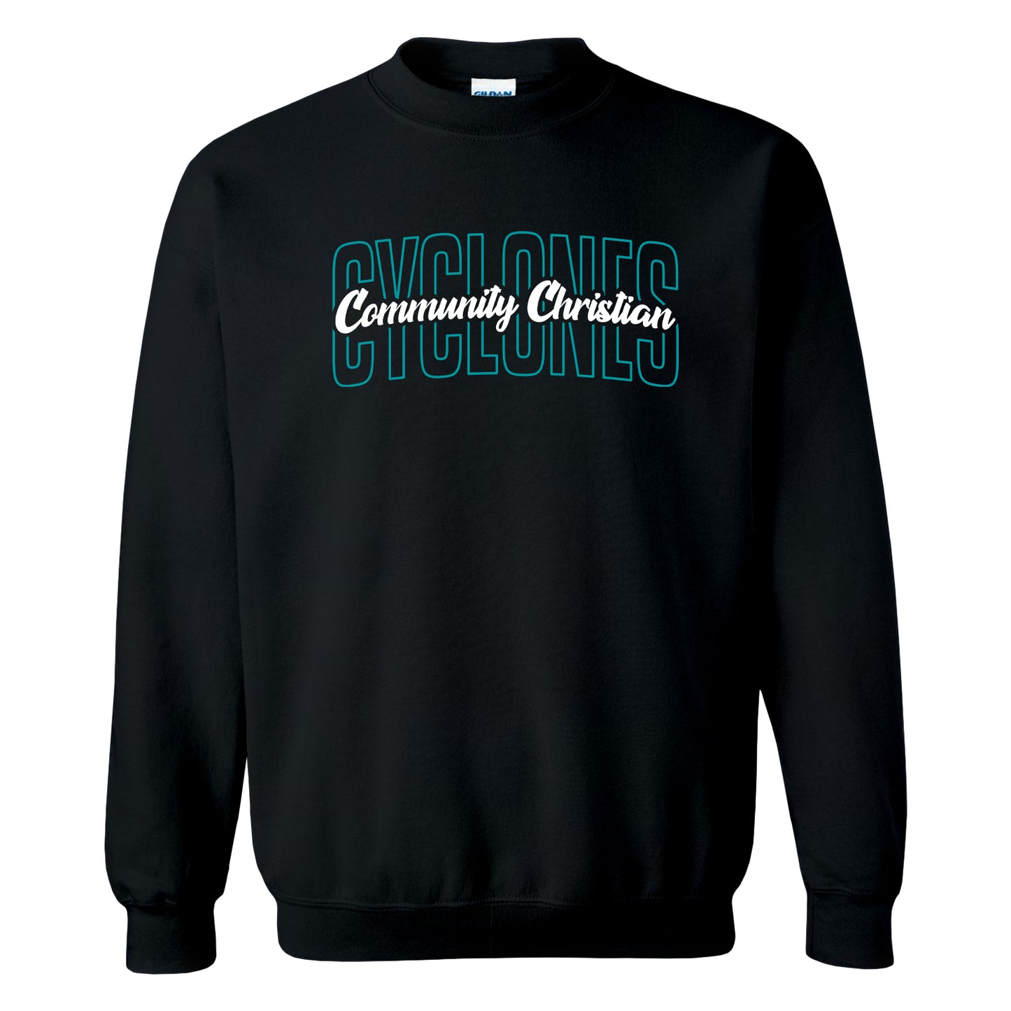 Community Christian Cyclones Arch (Teal)