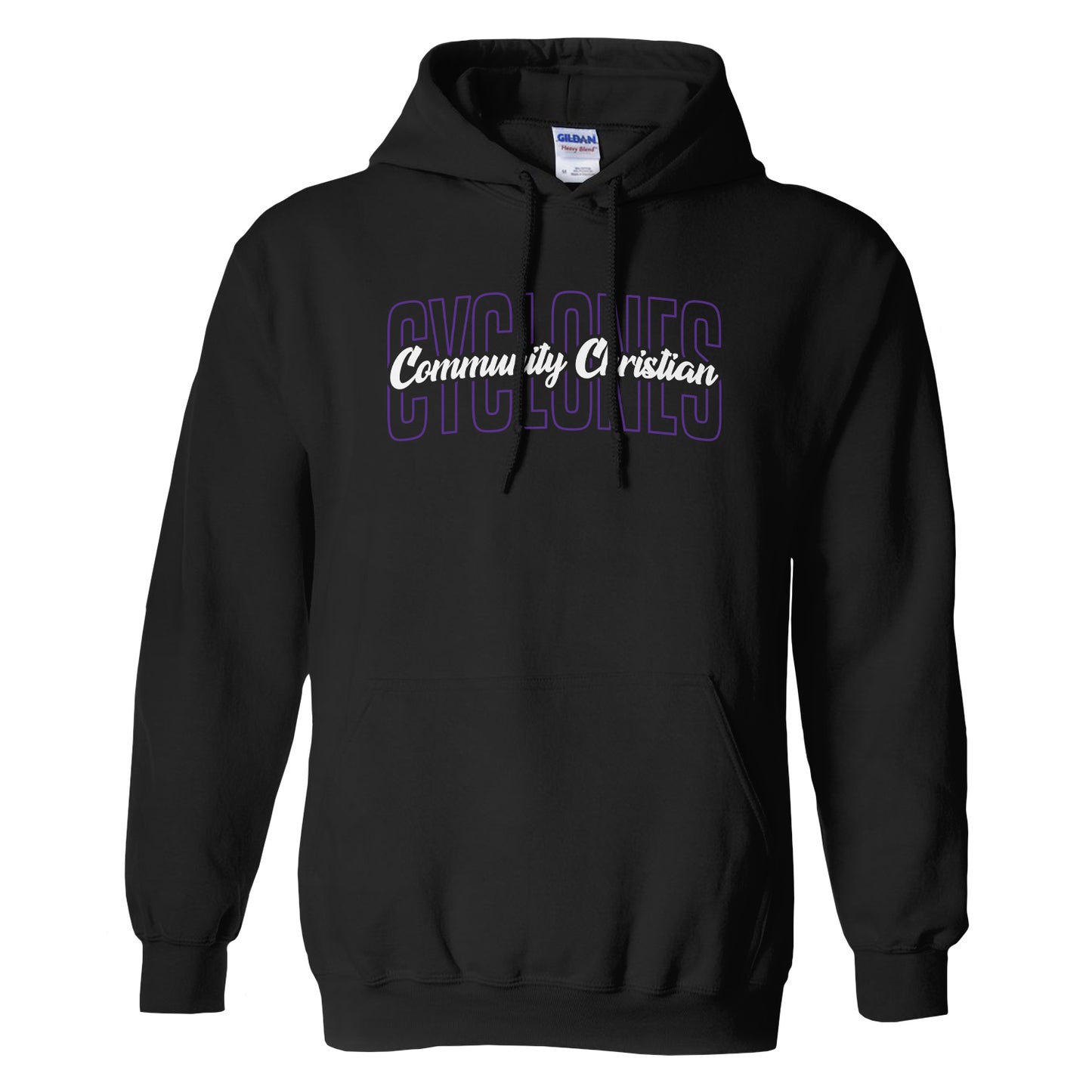 Community Christian Cyclones Arch (Purple)