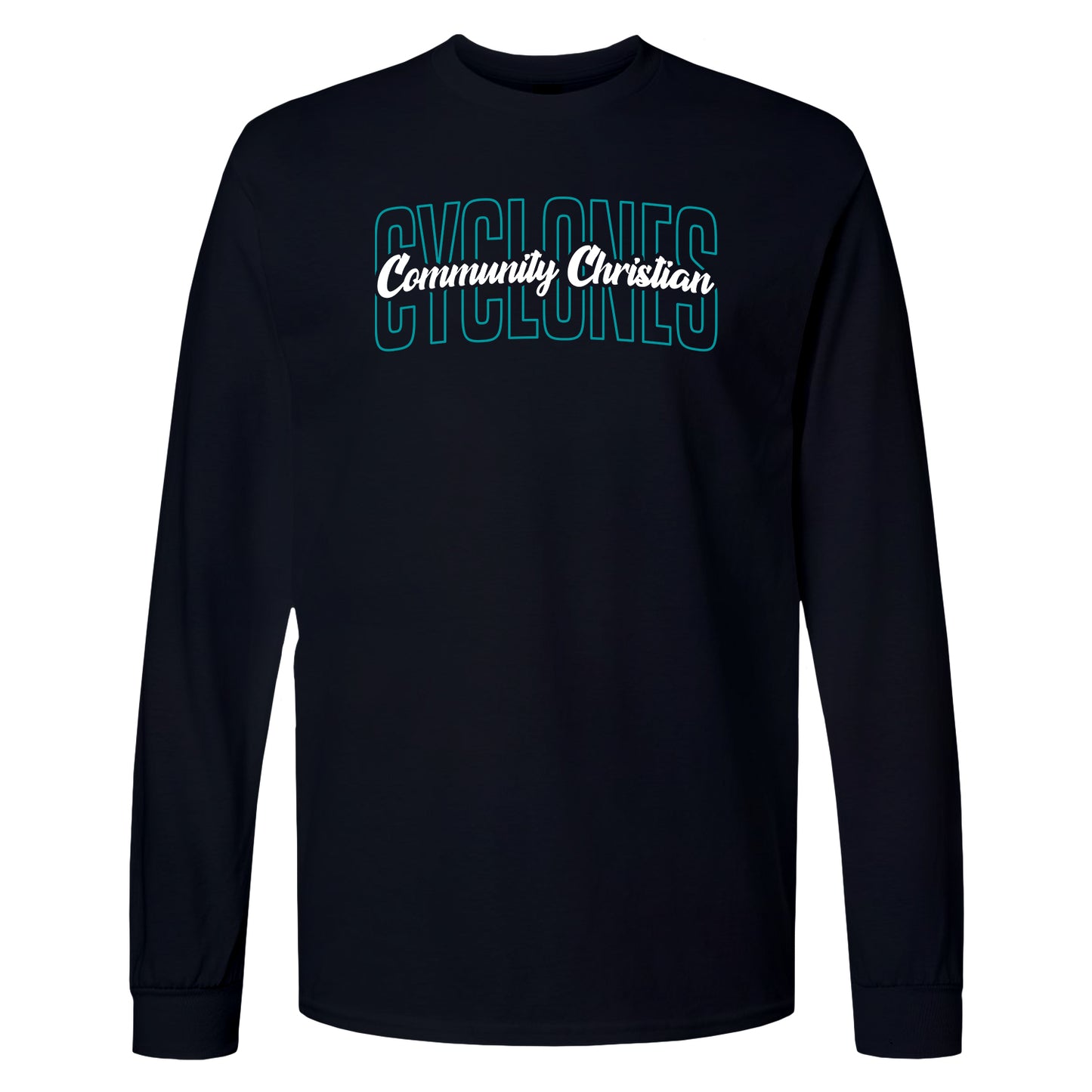 Community Christian Cyclones Arch (Teal)