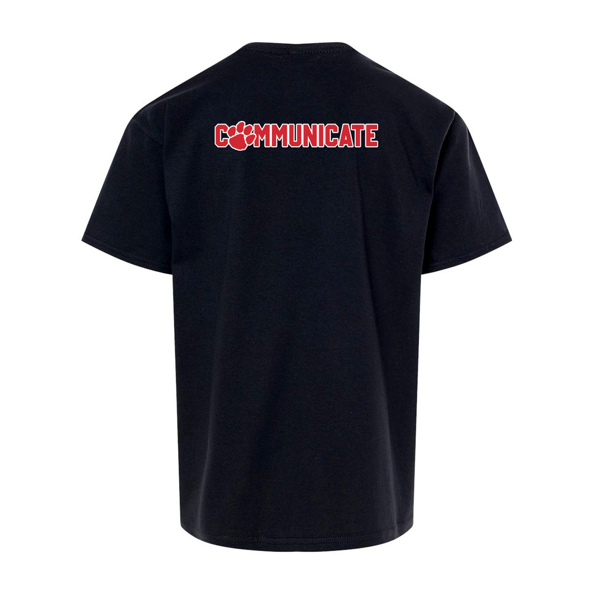 North Johnston Volleyball Black (Kids - Front + Back Print)