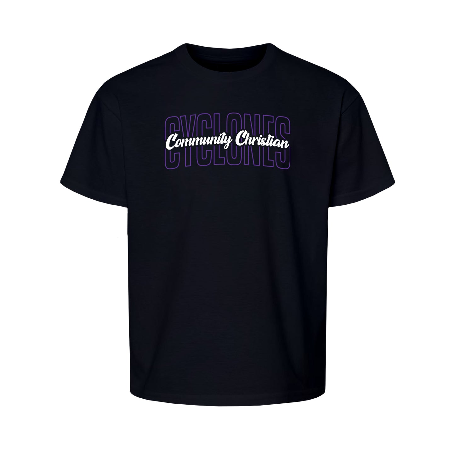 YOUTH - Community Christian Cyclones Arch (Purple)