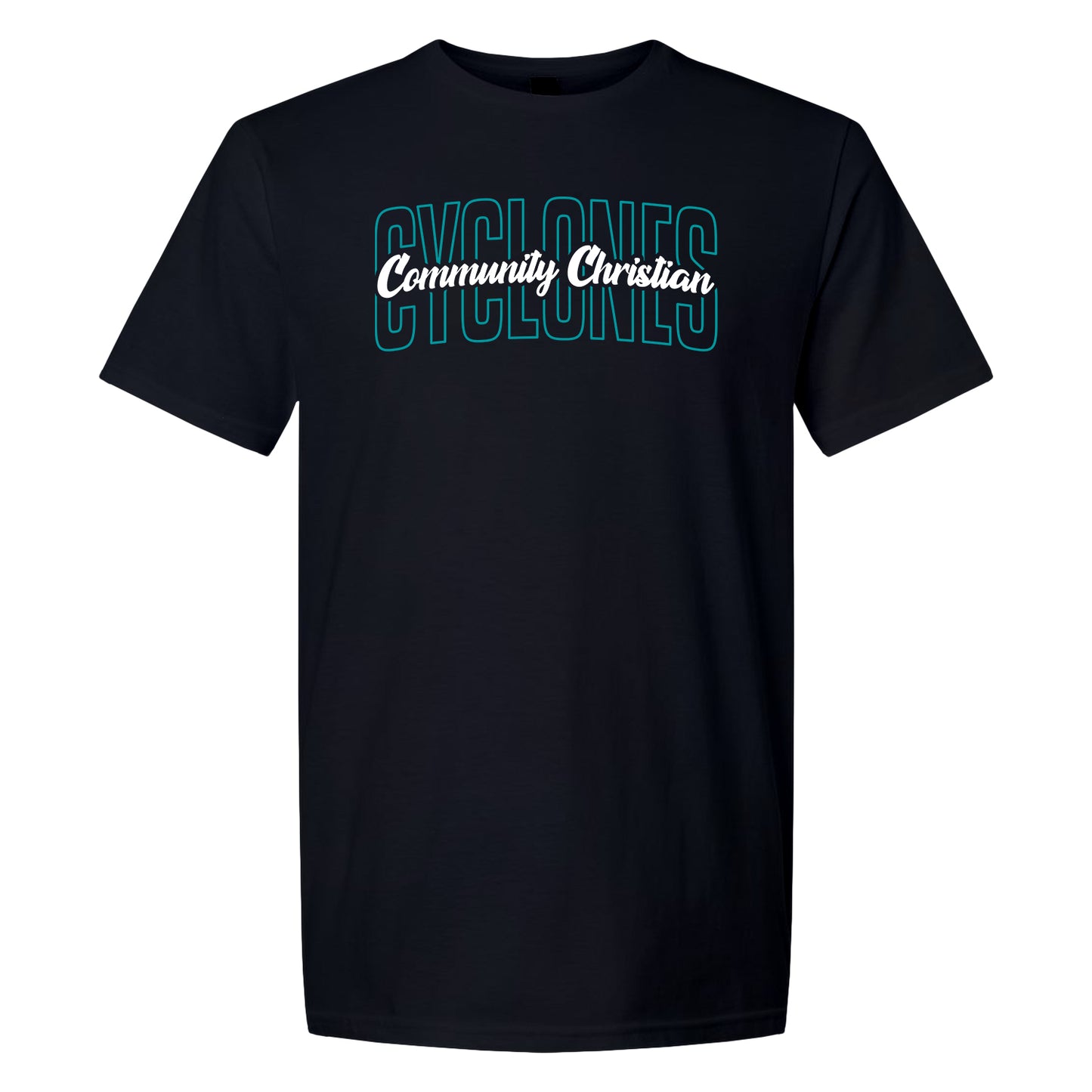 Community Christian Cyclones Arch (Teal)