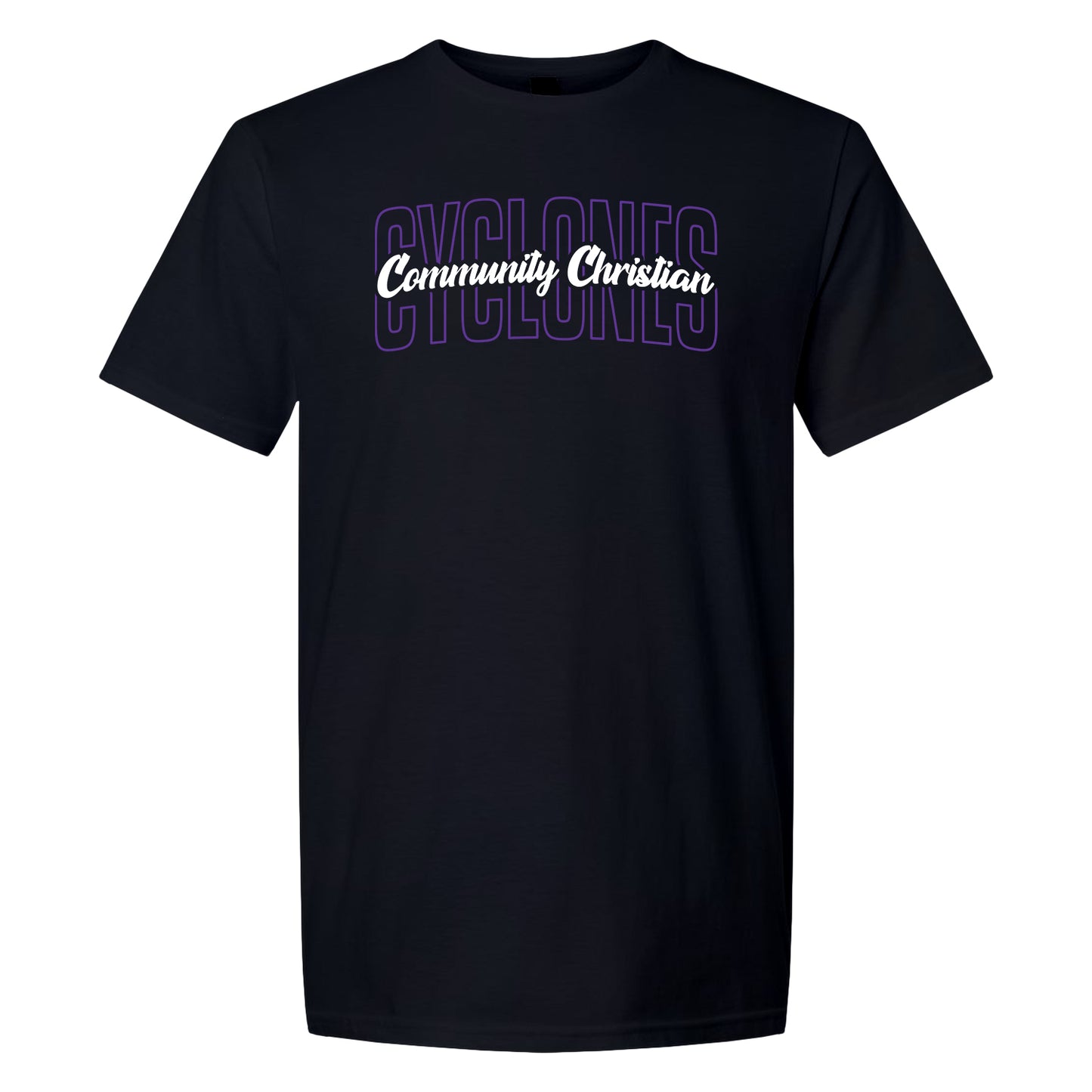 Community Christian Cyclones Arch (Purple)