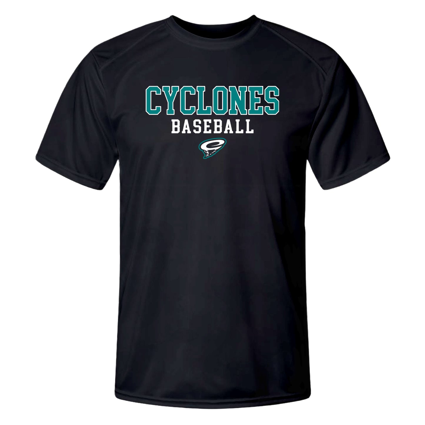 CCS Cyclones Baseball (Front Print)