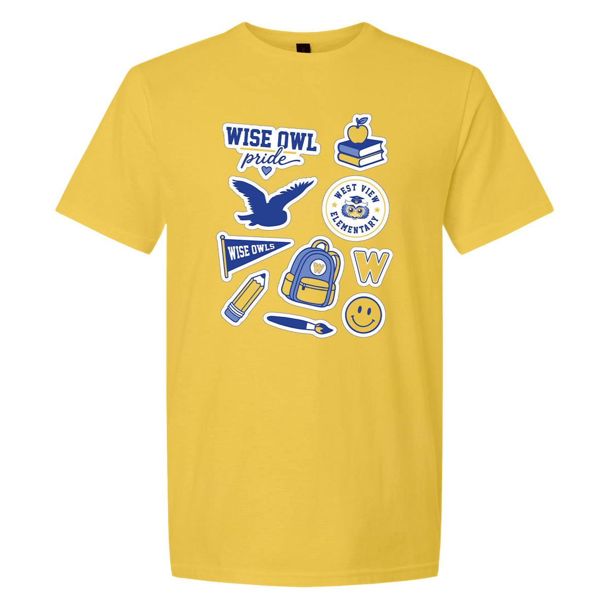 WVE Wise Owl Pride Stickers (Adult)