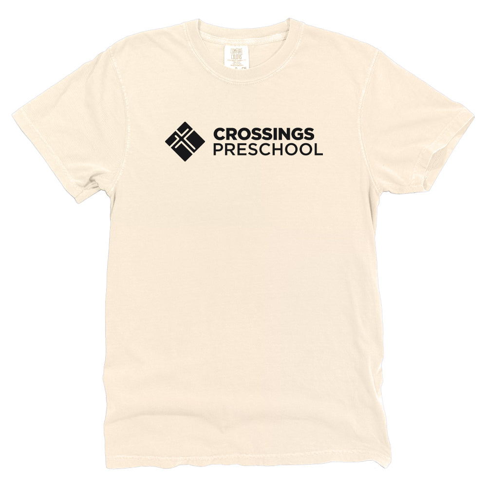Crossings Preschool Tee  - Ivory Comfort Colors (Adult)
