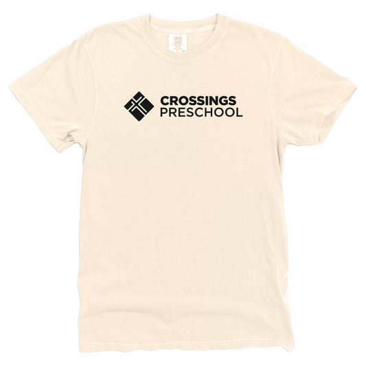Crossings Preschool Tee  - Ivory Comfort Colors (Adult)