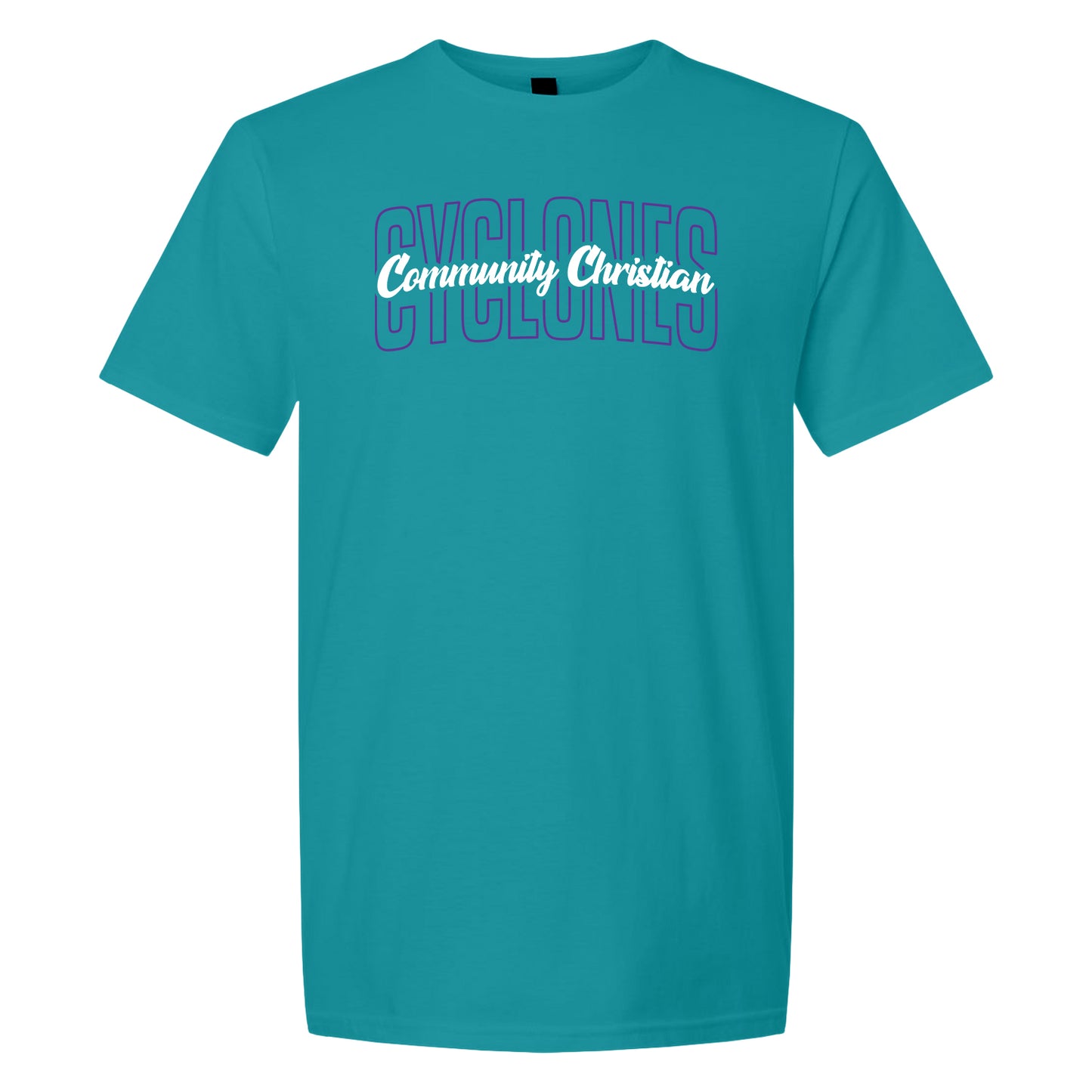 Community Christian Cyclones Arch (Purple)