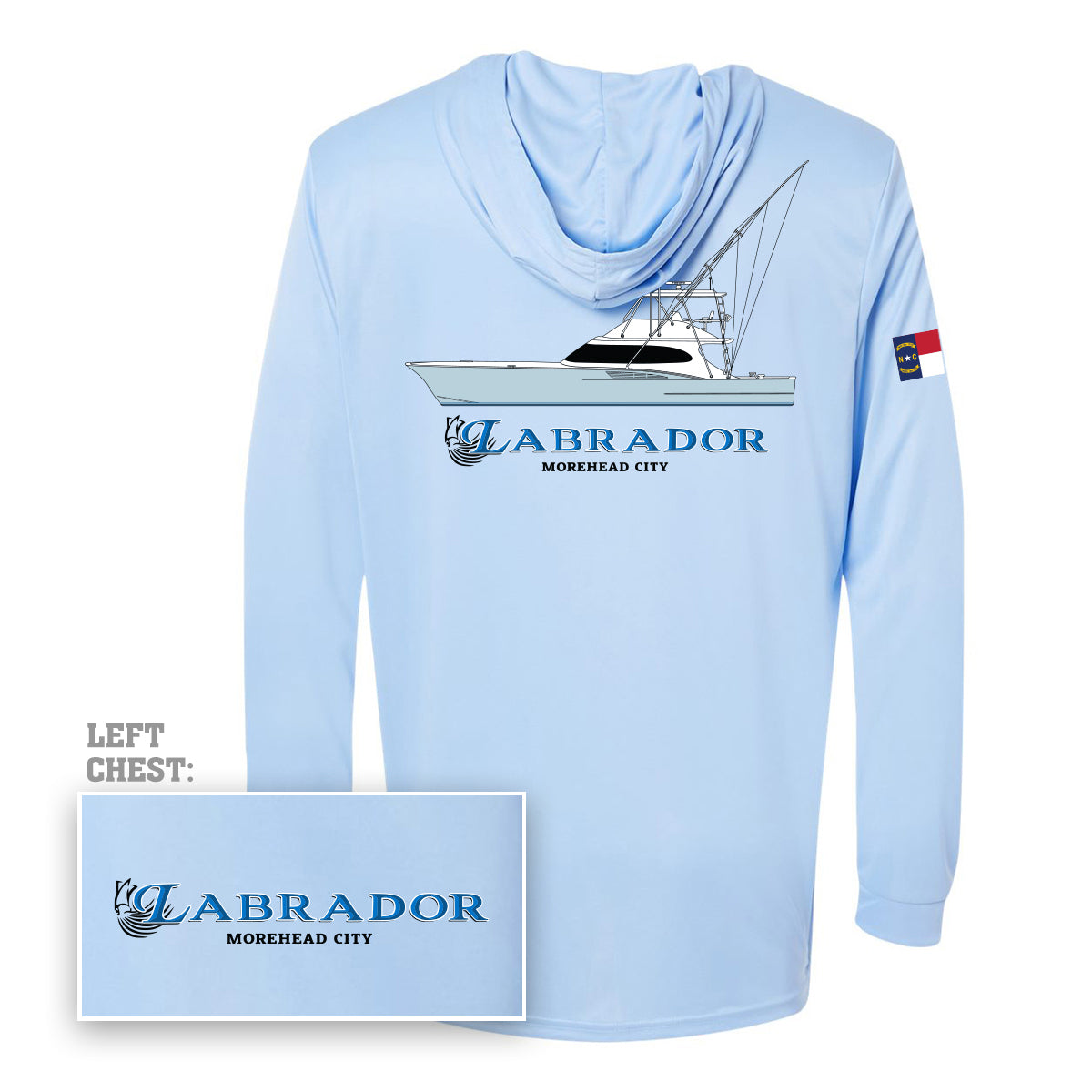 Labrador Performance Hooded Long Sleeve