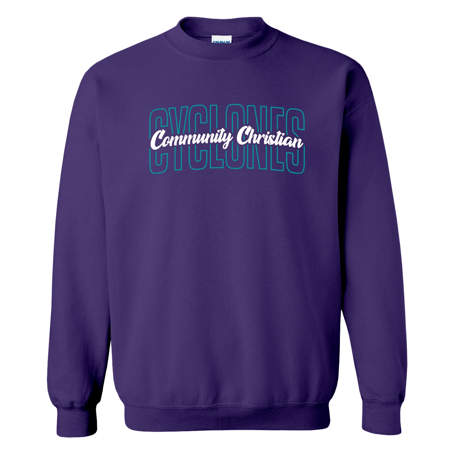 Community Christian Cyclones Arch (Teal)