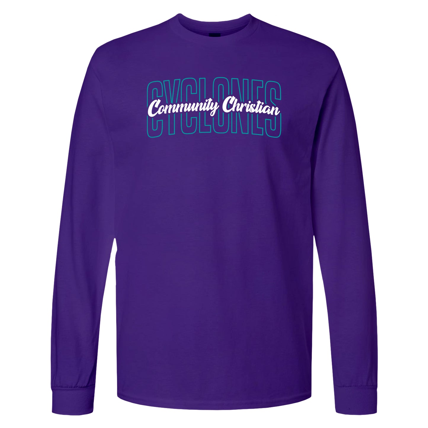 Community Christian Cyclones Arch (Teal)