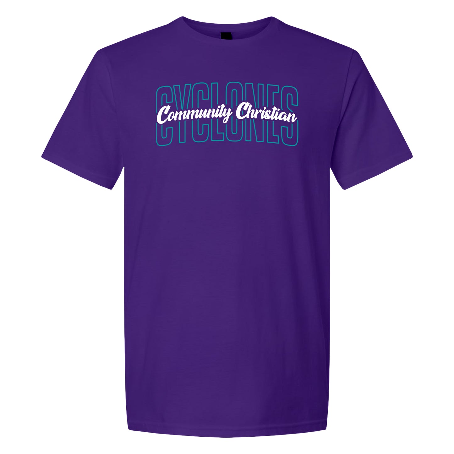 Community Christian Cyclones Arch (Teal)