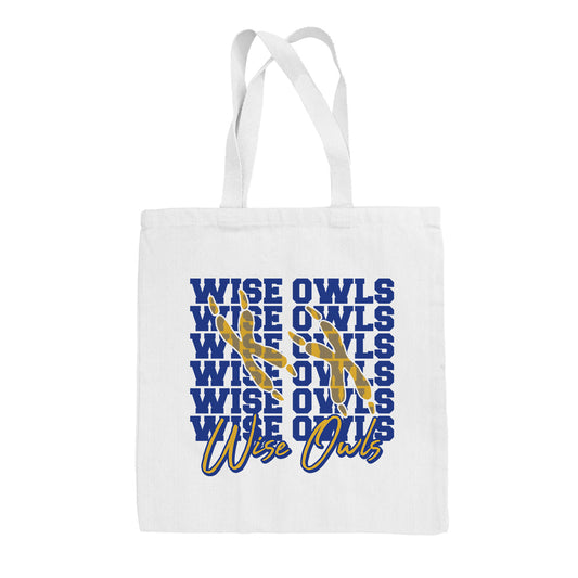 WVE Wise Owls Repeat (Tote Bag)