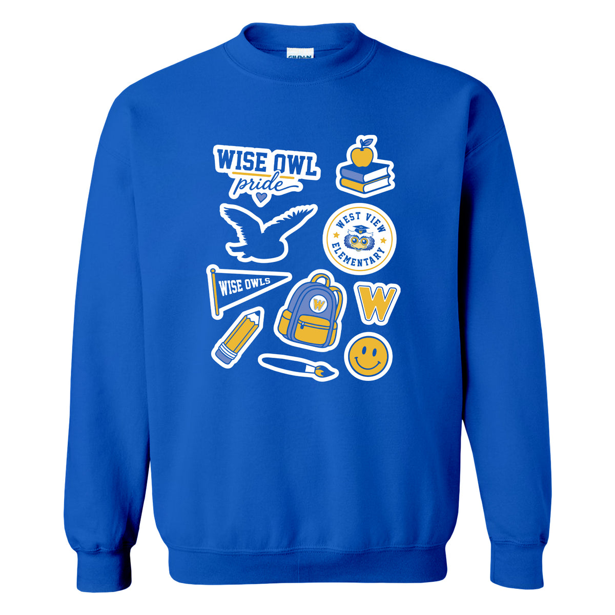 WVE Wise Owl Pride Stickers (Adult)