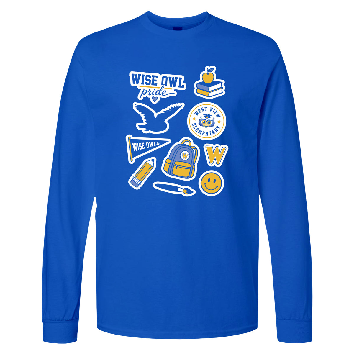 WVE Wise Owl Pride Stickers (Adult)