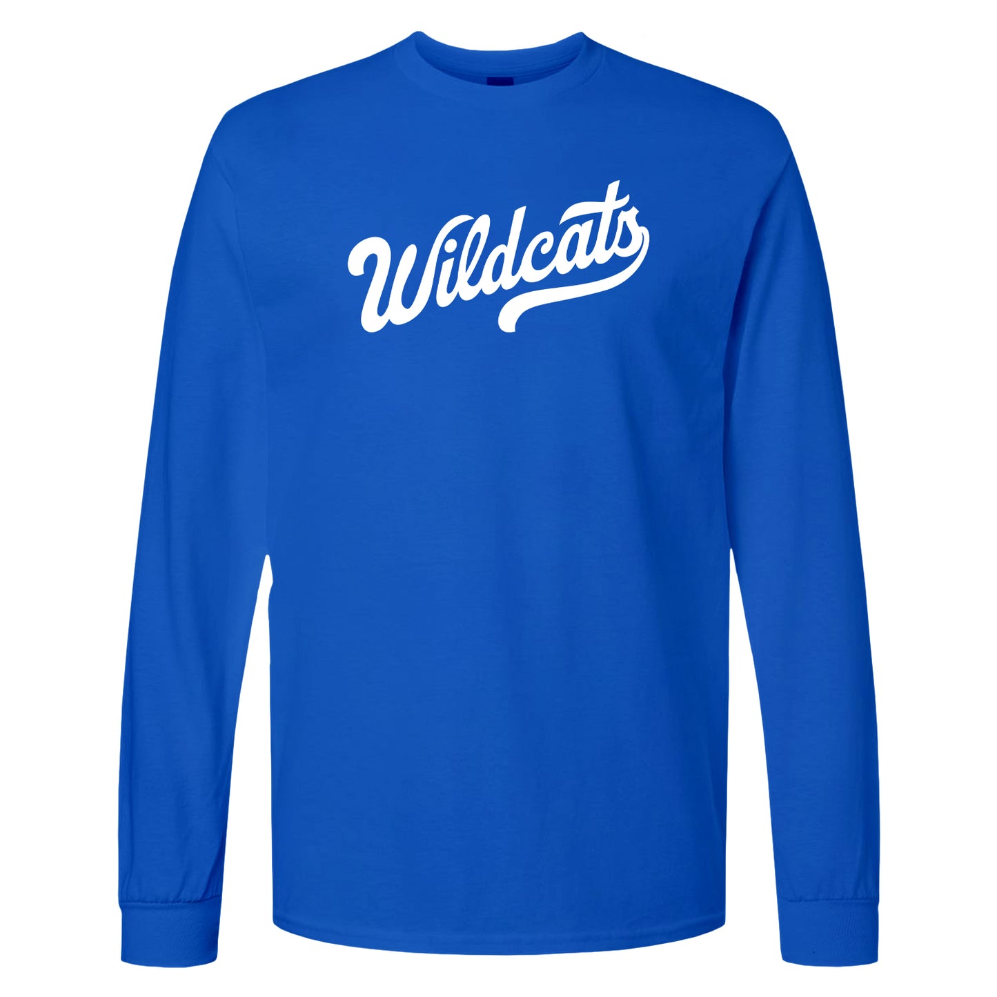 Wildcats Varsity Script (White)