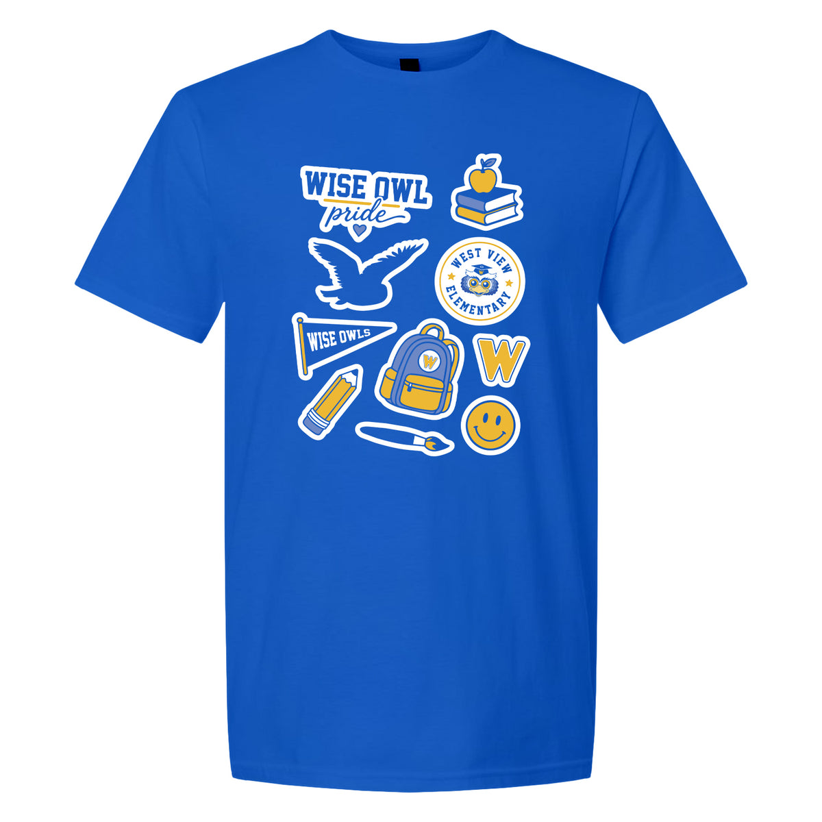 WVE Wise Owl Pride Stickers (Adult)