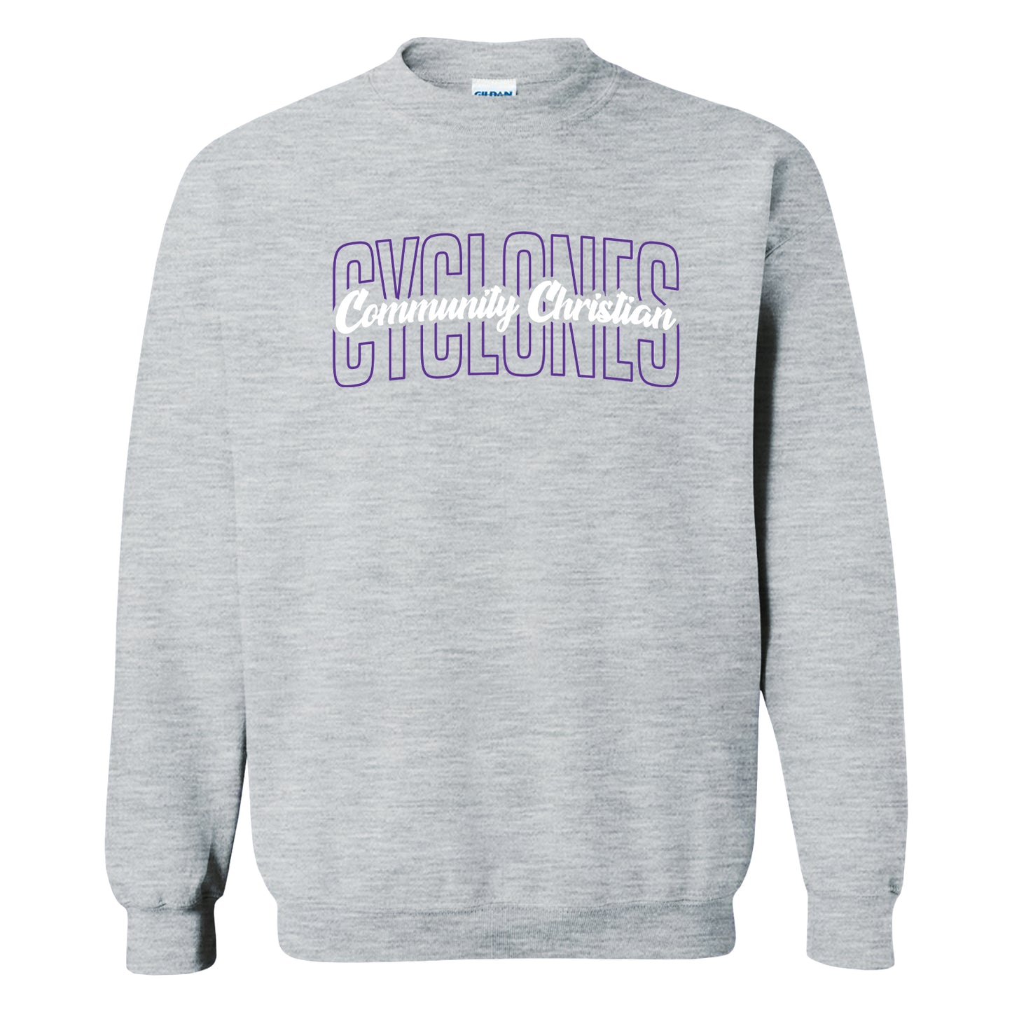 Community Christian Cyclones Arch (Purple)