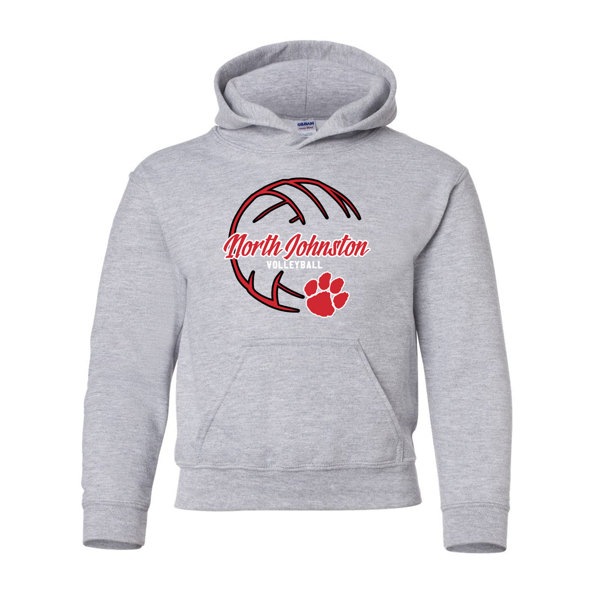 North Johnston Volleyball (Kids - Front + Back Print)