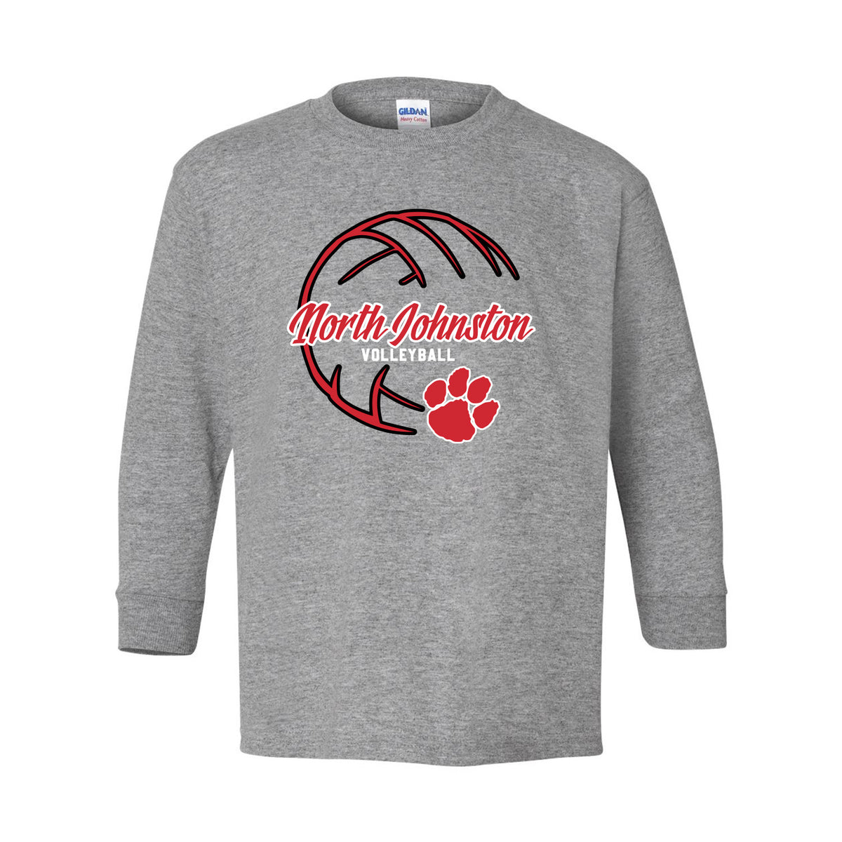 North Johnston Volleyball (Kids - Front + Back Print)