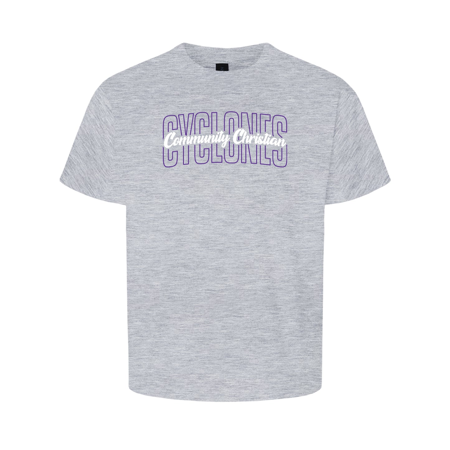 YOUTH - Community Christian Cyclones Arch (Purple)