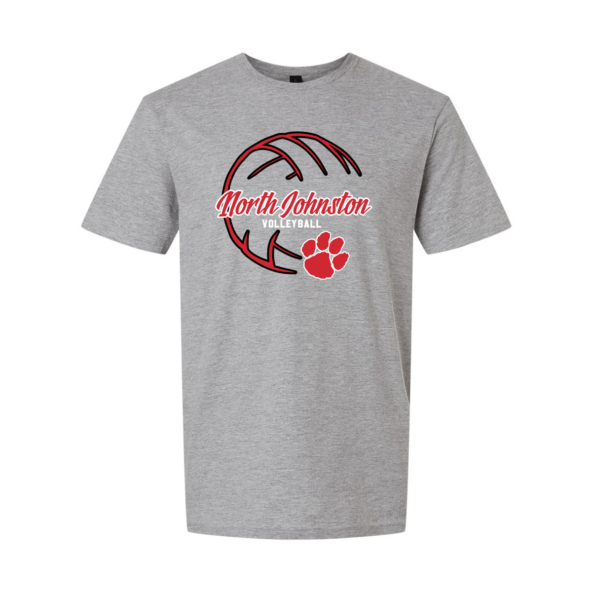 North Johnston Volleyball (Front + Back Print)
