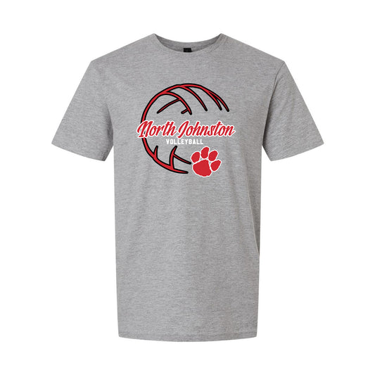 North Johnston Volleyball (Front + Back Print)