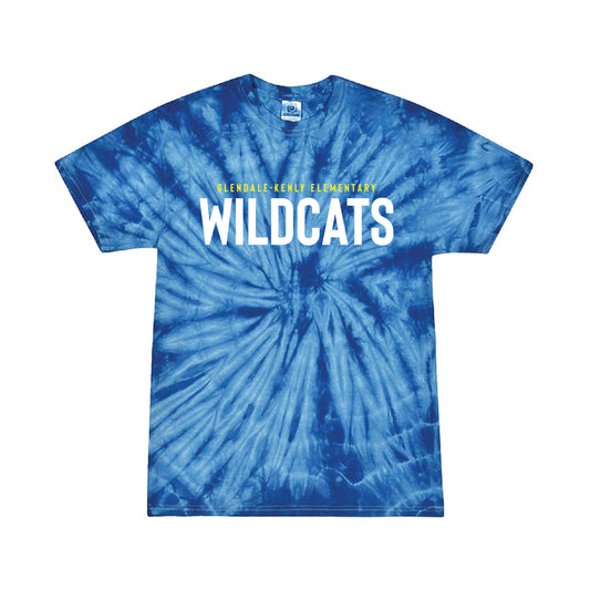 GKE Wildcats Text (Youth)(Tiedye)