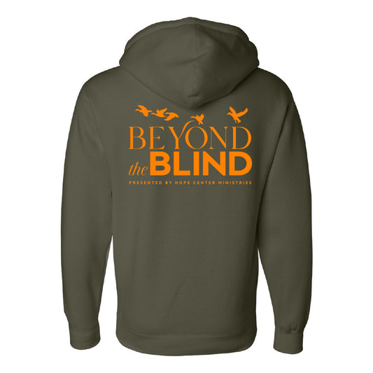 Beyond the Blind Logo Orange (Hoodie)