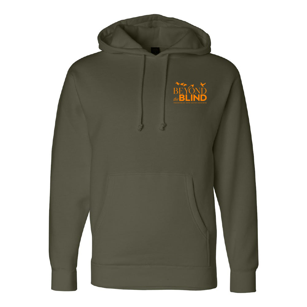 Beyond the Blind Logo Orange (Hoodie)