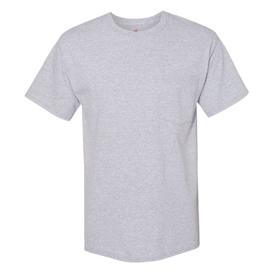 Hanes Unisex Workwear Pocket T-Shirt - W110
