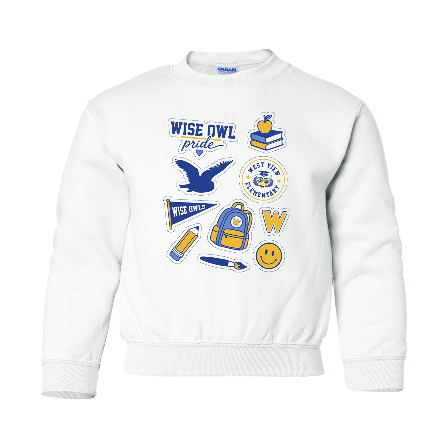 WVE Wise Owl Pride Stickers (Youth)