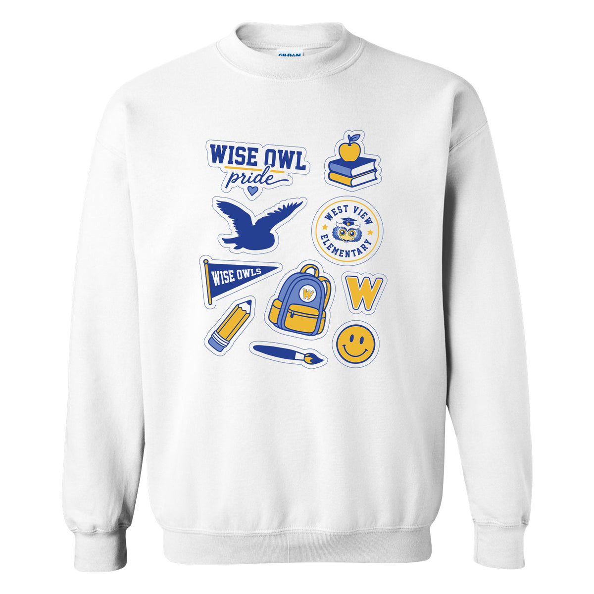 WVE Wise Owl Pride Stickers (Adult)