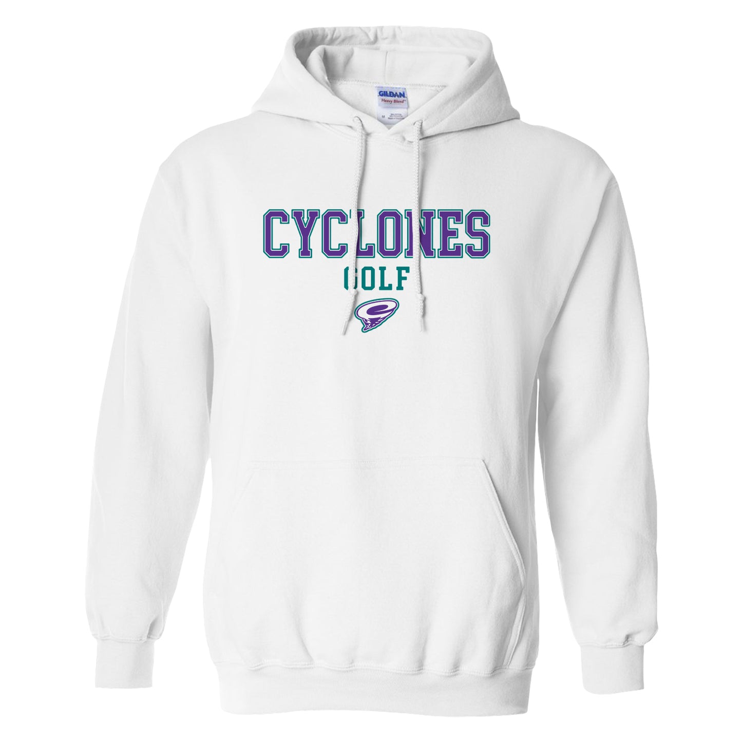 CCS Cyclones Golf - Purple (Front Print)