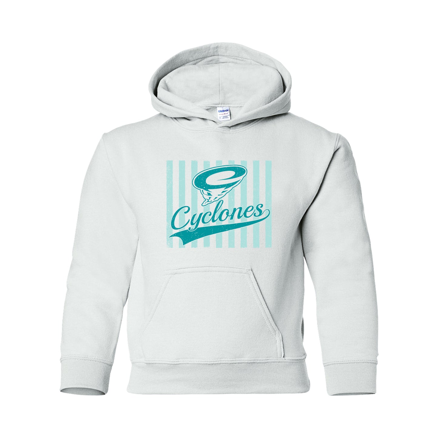 YOUTH - Cyclones Striped (Teal)