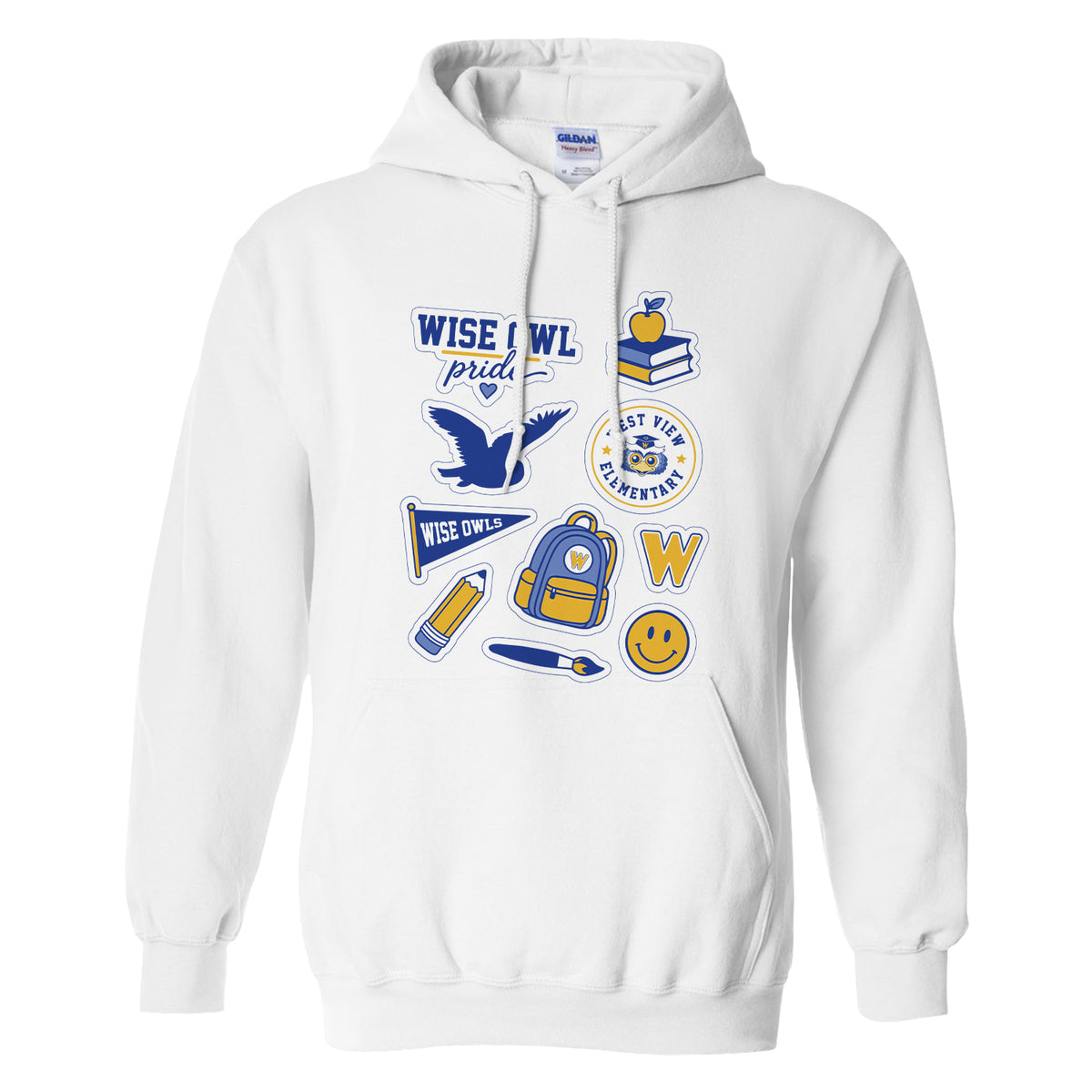 WVE Wise Owl Pride Stickers (Adult)