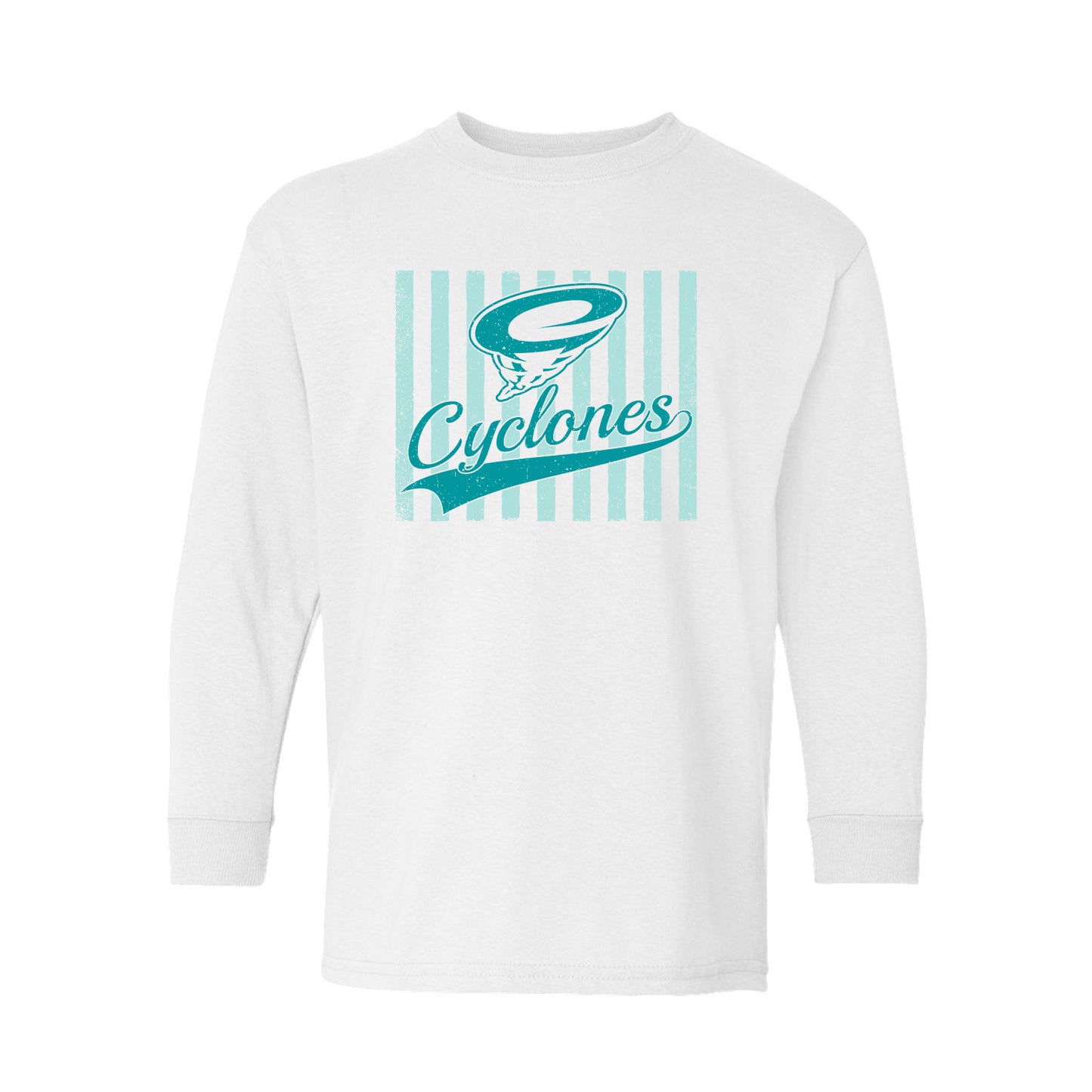 YOUTH - Cyclones Striped (Teal)