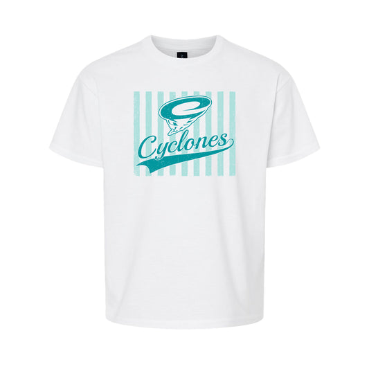 YOUTH - Cyclones Striped (Teal)