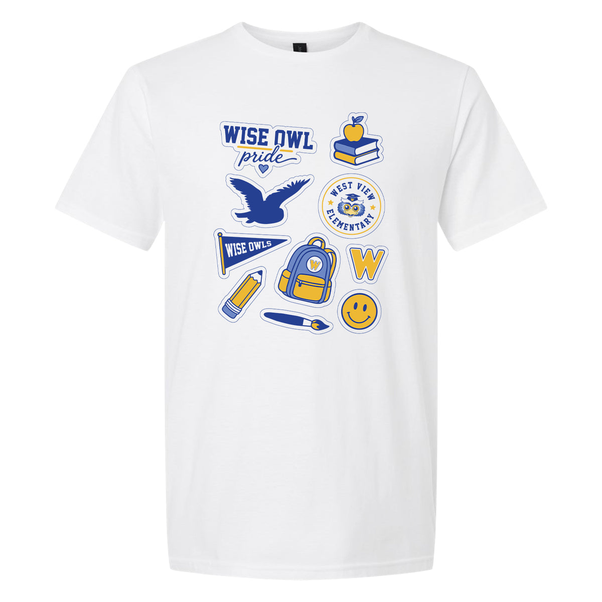 WVE Wise Owl Pride Stickers (Adult)