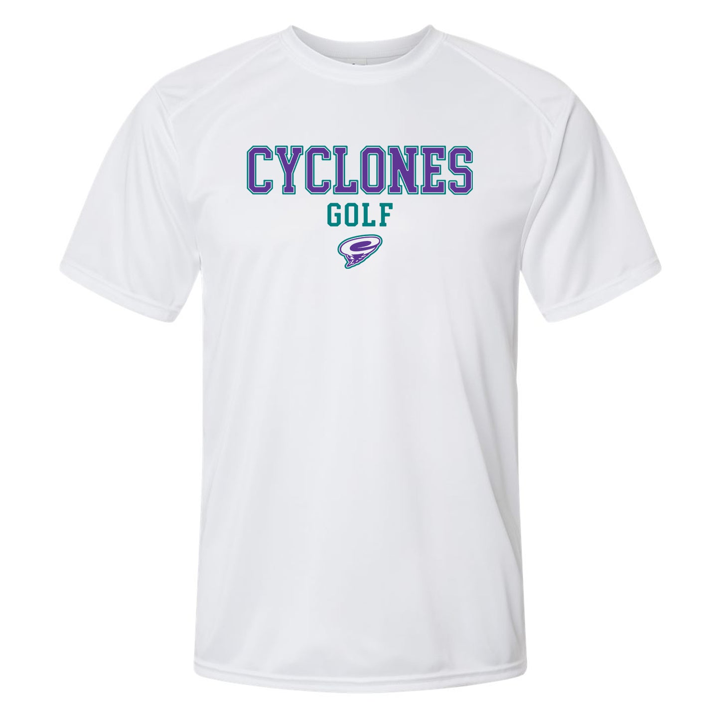 CCS Cyclones Golf - Purple (Front Print)